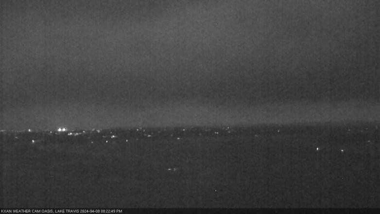 Lake Travis webcam, April 8, 2024 8:25 PM CT