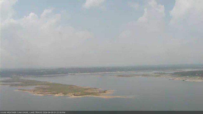 Lake Travis webcam, April 9, 2024 1:25 PM CT