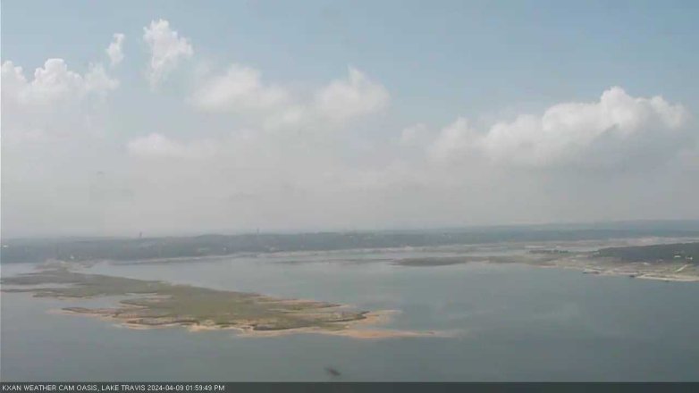Lake Travis webcam, April 9, 2024 2:00 PM CT