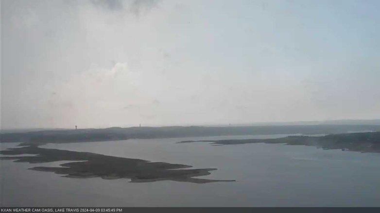 Lake Travis webcam, April 9, 2024 3:45 PM CT