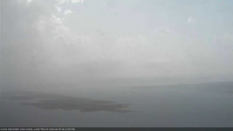 Lake Travis webcam, April 9, 2024 4:25 PM CT