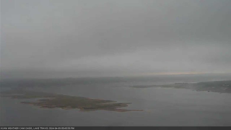 Lake Travis webcam, April 9, 2024 5:45 PM CT