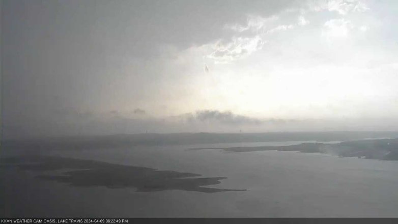 Lake Travis webcam, April 9, 2024 6:25 PM CT