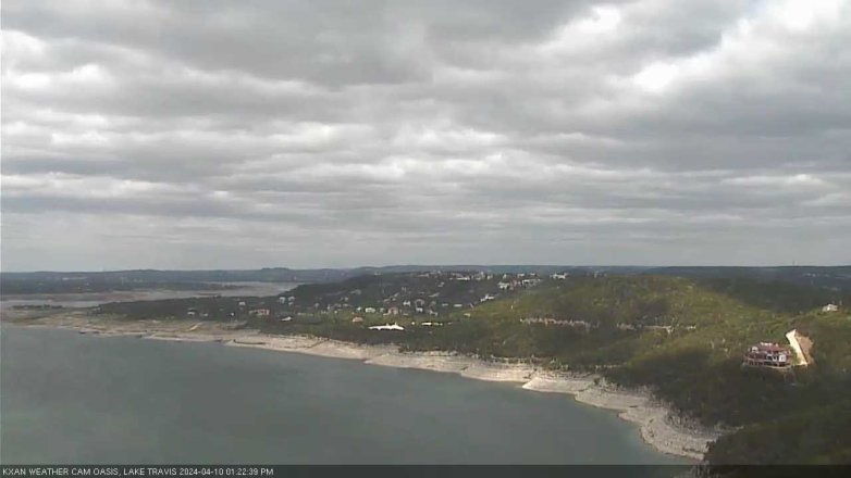 Lake Travis webcam, April 10, 2024 1:25 PM CT