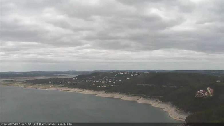 Lake Travis webcam, April 10, 2024 1:45 PM CT