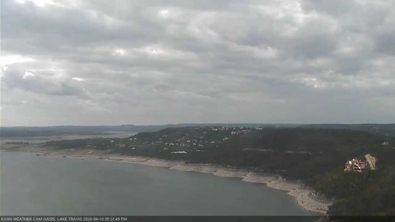 Lake Travis webcam, April 10, 2024 5:25 PM CT