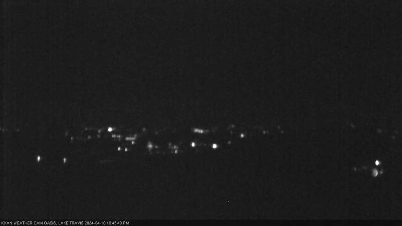 Lake Travis webcam, April 10, 2024 10:45 PM CT