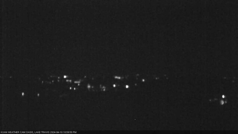 Lake Travis webcam, April 10, 2024 11:00 PM CT