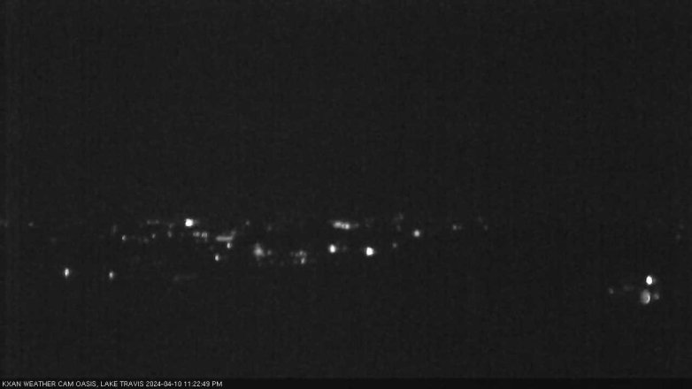 Lake Travis webcam, April 10, 2024 11:25 PM CT