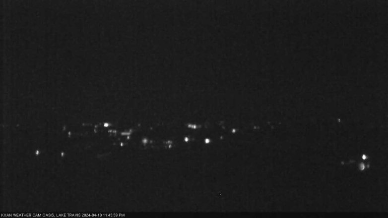 Lake Travis webcam, April 10, 2024 11:45 PM CT