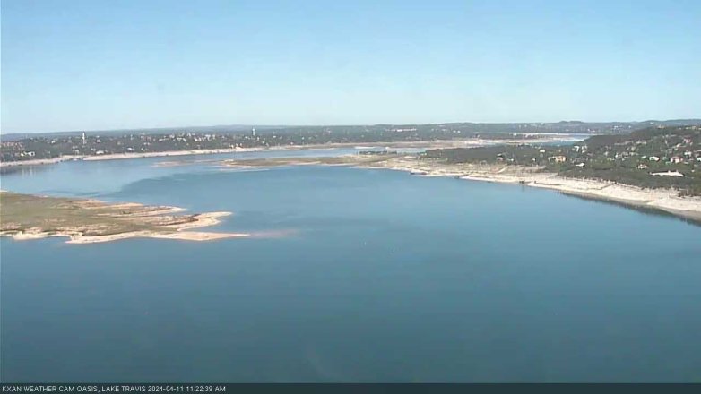 Lake Travis webcam, April 11, 2024 11:25 AM CT