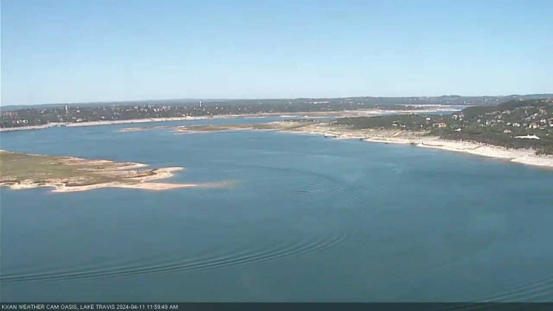 Lake Travis webcam, April 11, 2024 12:00 PM CT