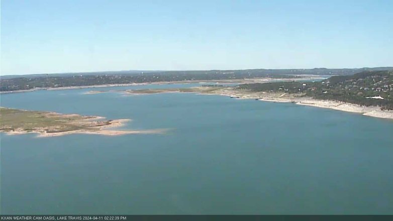 Lake Travis webcam, April 11, 2024 2:25 PM CT
