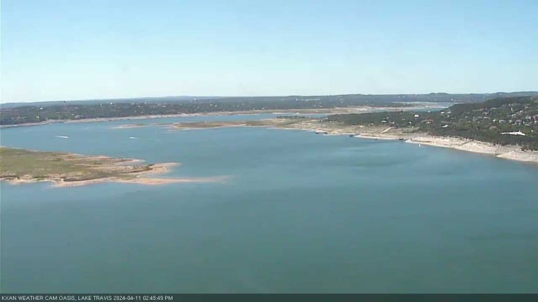 Lake Travis webcam, April 11, 2024 2:45 PM CT
