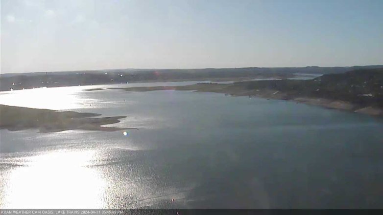 Lake Travis webcam, April 11, 2024 5:45 PM CT