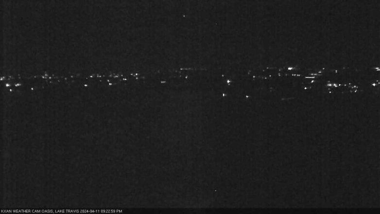 Lake Travis webcam, April 11, 2024 9:25 PM CT
