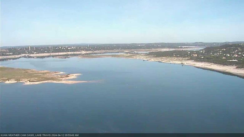 Lake Travis webcam, April 12, 2024 10:00 AM CT