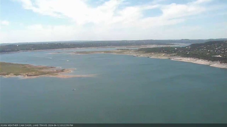 Lake Travis webcam, April 12, 2024 3:25 PM CT