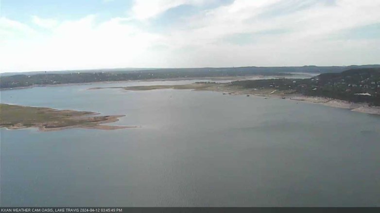 Lake Travis webcam, April 12, 2024 3:45 PM CT