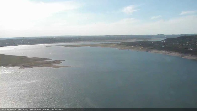 Lake Travis webcam, April 12, 2024 4:45 PM CT