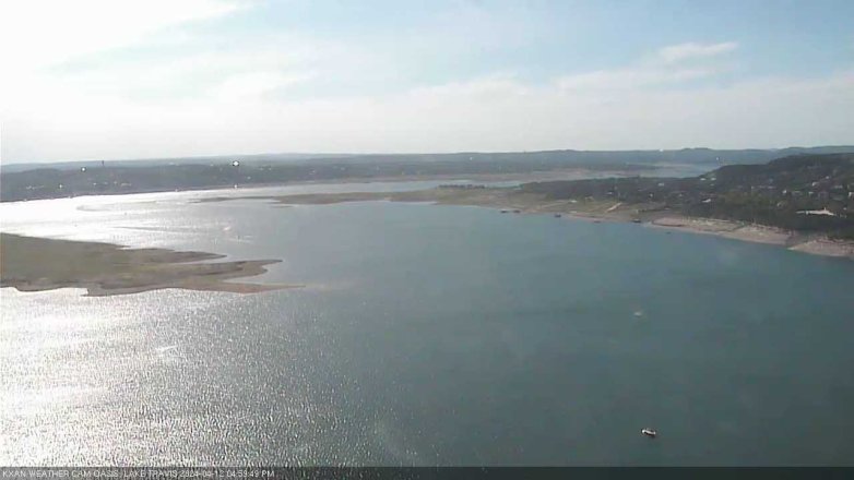 Lake Travis webcam, April 12, 2024 5:00 PM CT