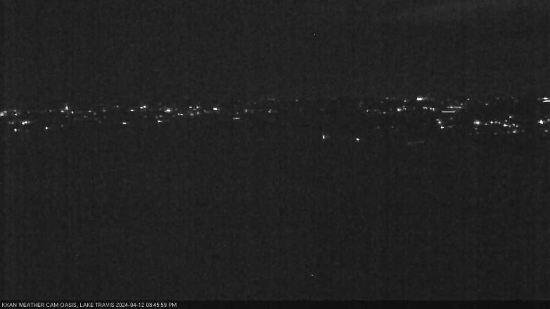 Lake Travis webcam, April 12, 2024 8:45 PM CT