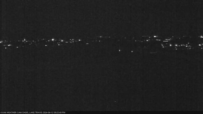 Lake Travis webcam, April 12, 2024 9:25 PM CT