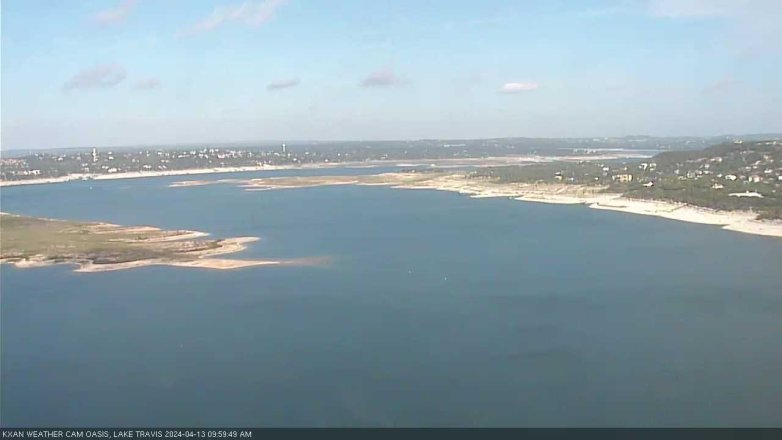 Lake Travis webcam, April 13, 2024 10:00 AM CT
