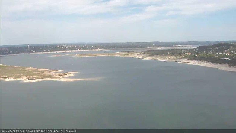 Lake Travis webcam, April 13, 2024 12:00 PM CT