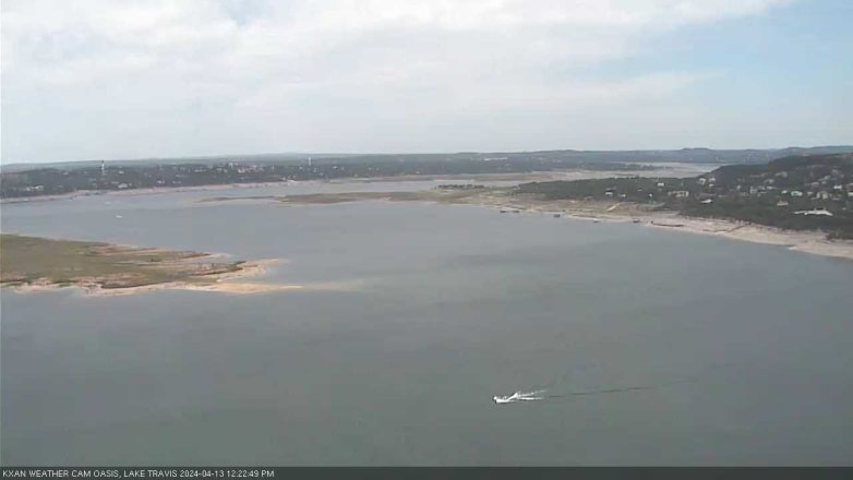 Lake Travis webcam, April 13, 2024 12:25 PM CT