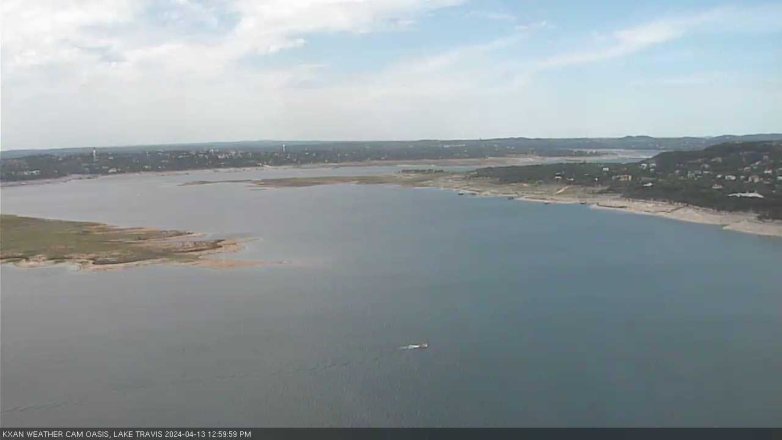 Lake Travis webcam, April 13, 2024 1:00 PM CT