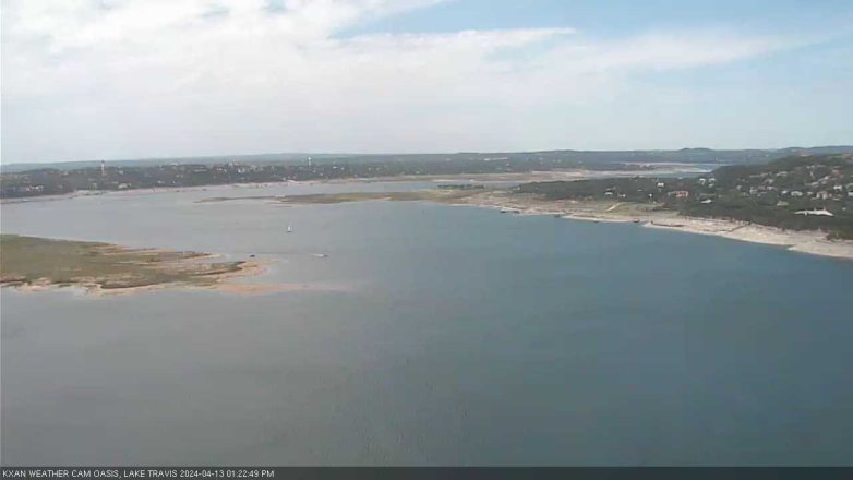 Lake Travis webcam, April 13, 2024 1:25 PM CT