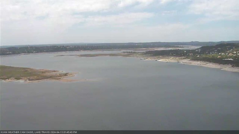 Lake Travis webcam, April 13, 2024 1:45 PM CT
