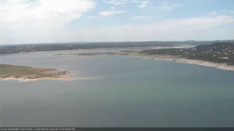 Lake Travis webcam, April 13, 2024 2:00 PM CT