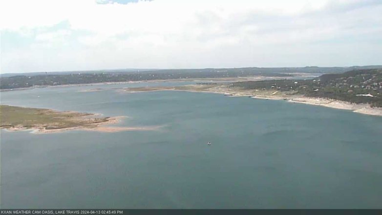 Lake Travis webcam, April 13, 2024 2:45 PM CT