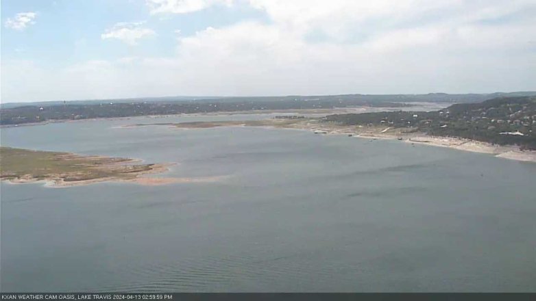 Lake Travis webcam, April 13, 2024 3:00 PM CT