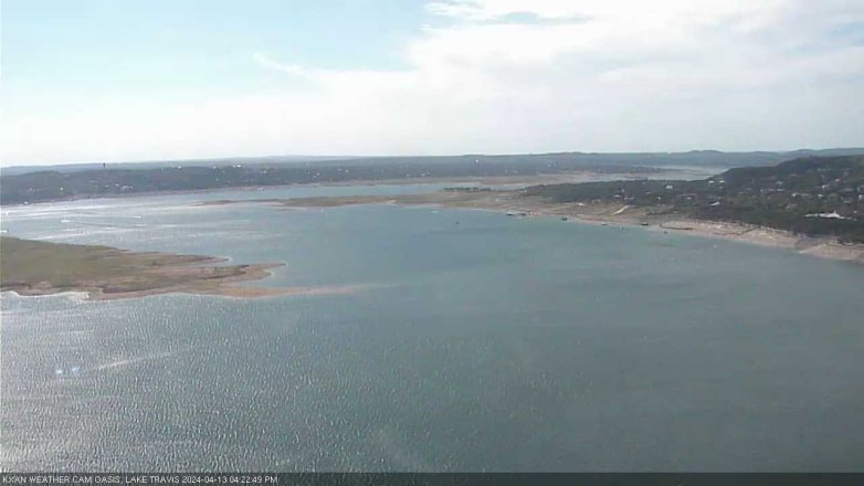Lake Travis webcam, April 13, 2024 4:25 PM CT