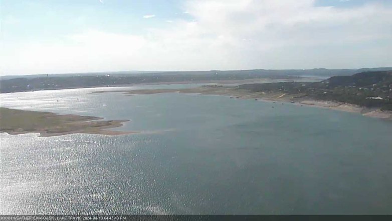 Lake Travis webcam, April 13, 2024 4:45 PM CT