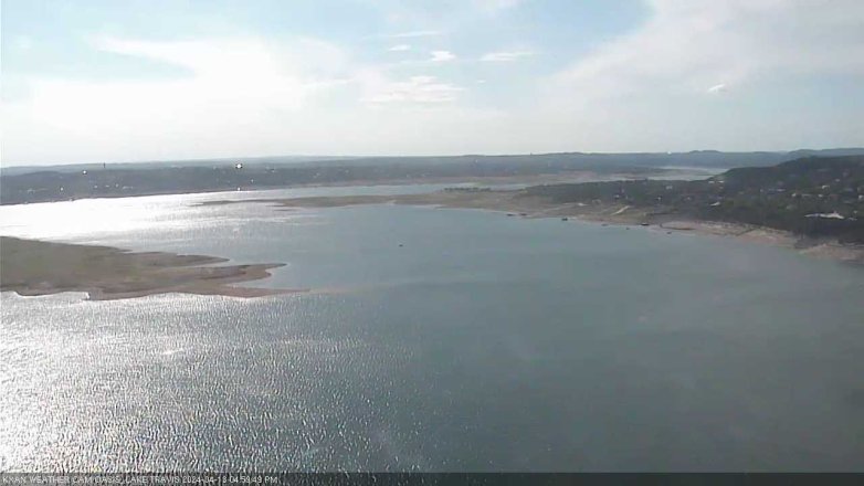 Lake Travis webcam, April 13, 2024 5:00 PM CT