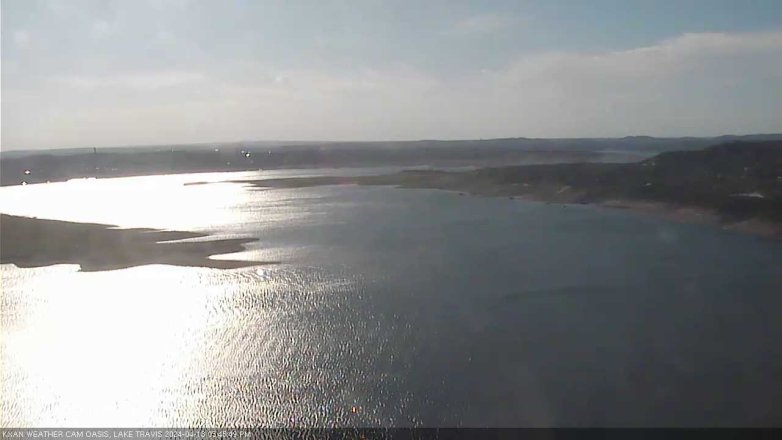 Lake Travis webcam, April 13, 2024 5:45 PM CT