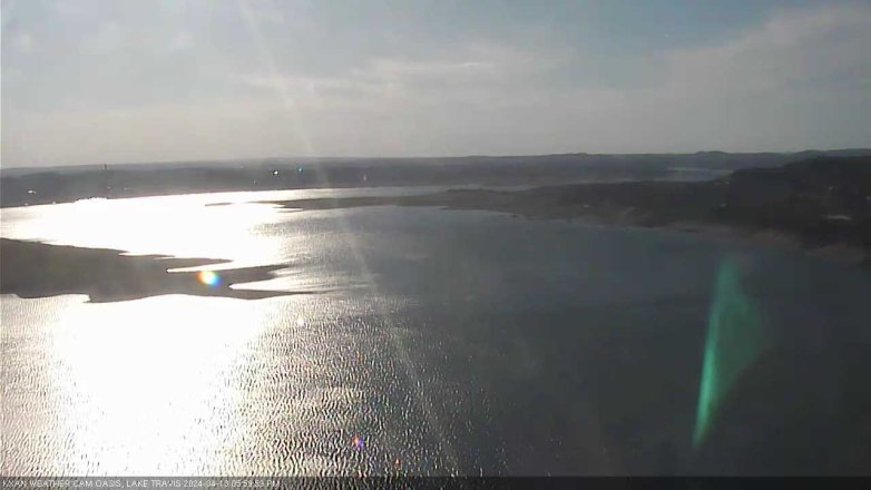 Lake Travis webcam, April 13, 2024 6:00 PM CT