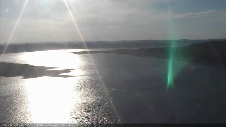 Lake Travis webcam, April 13, 2024 6:25 PM CT