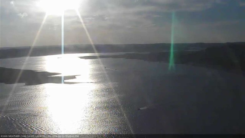 Lake Travis webcam, April 13, 2024 6:45 PM CT