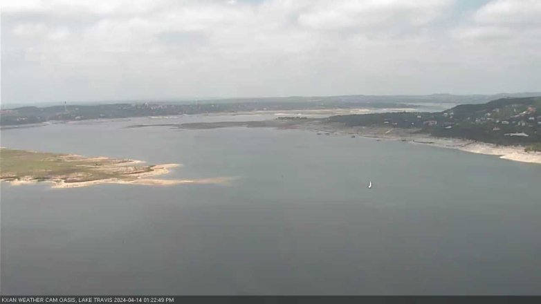 Lake Travis webcam, April 14, 2024 1:25 PM CT