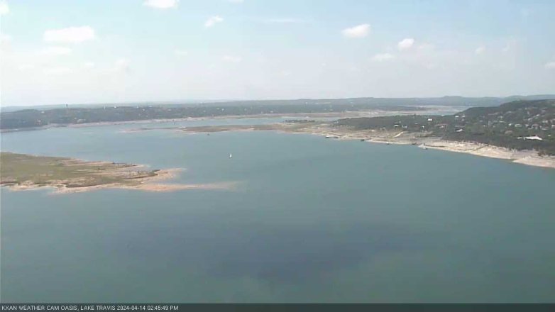 Lake Travis webcam, April 14, 2024 2:45 PM CT