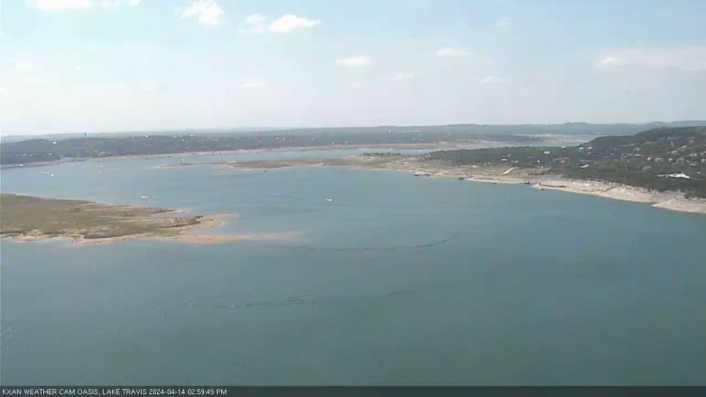 Lake Travis webcam, April 14, 2024 3:00 PM CT
