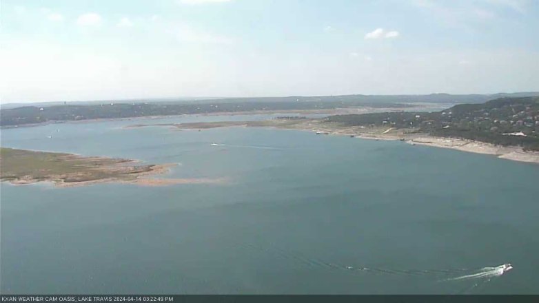 Lake Travis webcam, April 14, 2024 3:25 PM CT
