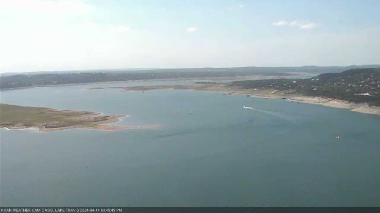 Lake Travis webcam, April 14, 2024 3:45 PM CT