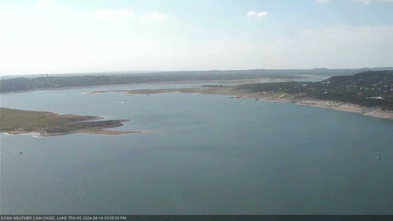 Lake Travis webcam, April 14, 2024 4:00 PM CT