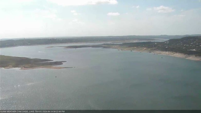Lake Travis webcam, April 14, 2024 4:25 PM CT